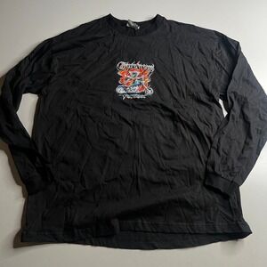 Thunder‎ Sportswear Choppers Forever Long Sleeve T-Shirt Black XL Biker Graphic
